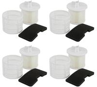 4 Pack U66 Filters Kit Compatible with Hoover Sprint Whirlwind SE71WR01 Vacuum Cleaners, Part Number # 35601328