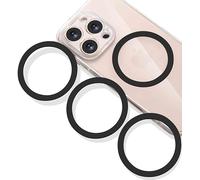 4 Pack Universal Magnetic Ring, Jsoerpay Metal Ring Sticker for All Phone Cases & Wireless Charging, Magnetic Car Mount/Phone Holder Conversion Kit, Black
