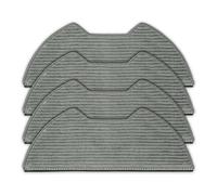 (4 Pack) UR2650WS Replacement Mop Pads Compatible with Shark Matrix Plus 2-in-1 Robot Vacuum Cleaner, Washable Mop Cloths, Mop Pad Refill Accessories kit, Mopping Pads