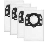 4 Pack Vacuum Bags Compatible with Karcher WD3, Vacuum Cleaner Bags Compatible with Karcher WD 2 Plus, WD 3, WD 3 Battery, KWD 1, KWD 2, KWD 3, MV 3, WD 3.200 to WD 3.800 M, SE 4001, SE 4002