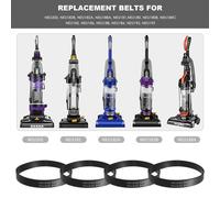 4 Pack Vacuum Belt Replacement Belts for Eureka Style U E0205 Upright Vacuum Cleaner,for Eureka NEU202,NEU181,NEU180,Etc