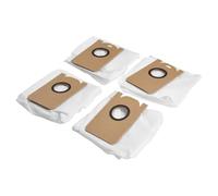 4 Pack, Vacuum Collection Bag, for Peak Performance Maintenance | Zip or Slide Design for Quick Emptying; For Peak Performance Maintenance; Sturdy Fabric Build, Snug Cuff Seal