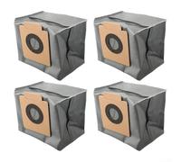 4-Pack Vacuum Dust Bags for Eufy X10 Pro for OMNI, Compatible with Models 3930 & 3933, Nonwoven Fabric Replacement Accessories Kit, Gray