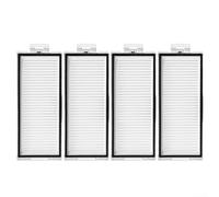 4 Pack Vacuum Filters Kit Replacement Part for Roborock Q8 MAX, MAX Plus Vacuum Cleaner, Washable & Reusable HEPA Filter