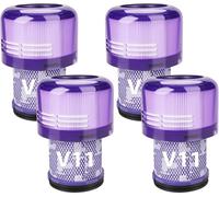 4 Pack Vacuum Filters Replacement for Dyson V11 Torque Drive V11 Animal V11 Complete V11 Extra V15 Detect V15s Detect Submarine Vacuums, Compare to Part 970013-02