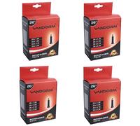 4 PACK Vandorm 26" x 1.50" - 2.30" Bicycle MTB Bike Schrader Inner Tube Pack