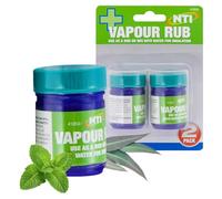 4 Pack Vapour Rub - Cold Cough Congestion Relief, Headache Eucalyptus Menthol | Set of 4, Soothing Chest and Decongestant Solution for Breathing - Set of 4