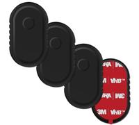 4 Pack Waterproof Case Compatible with Samsung Galaxy SmartTag2, Hidden Tracker Galaxy Smart Tag 2 Holder with 3M Adhesive Sticker, Anti-Lost Scratch Protective Cover for Samsung Tag2 Black