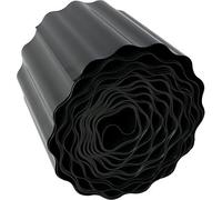 4 Pack Wavy Lawn Edging Black For Garden Borders