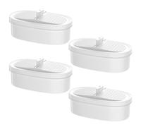 4 Pack WD-PF-01A Plus Replacement Filter for All Water-Drop Pitcher Filtration System, Compatible with Water-Drop WD-PF-01A Plus, Reduces PFOA/PFOS, Chlorine, Last Up to 3 Months or 200 Gallons, White