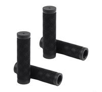 4 Pack Wheelbarrow Handle Grips, Black Rubber Trolley Covers with Non-Slip Design, 22mm Inner Diameter Replacement Parts for Garden Carts and Hand Trucks,(120x22)