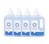 4-Pack Window Cleaning Solution, Compatible With ECOVACS WINBOT W1 PRO/ W2 OMNI/W2 PRO OMNI/WINBOT Mini HA11, Glass Cleaner Liquid