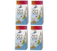 4 PACK XTRAVITAL PARAKEET BUDGIE COMPLETE DIET FOOD VITAMINS MINERALS 1KG