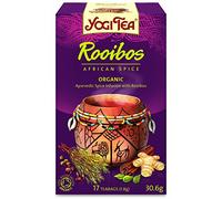 (4 PACK) - Yogi Tea - Rooibos African Spice | 17 Bag | 4 PACK BUNDLE