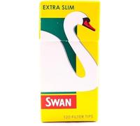4 Packets Swan Filter Tips (Pre Cut Filter Sticks) Extra Slim [Cigarette - Tobacco Filters]