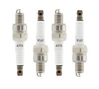 4 Packs A7RTC CR7HSA Motorcycle Spark Plug for Motorcycle ATV Quad Scooter Go Kart Moped Chopper Buggy for NGK CR7HSA Torch A7RTC A7TC GY6,Standard Ignition