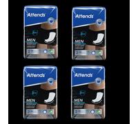 4 Packs Attends Men Level 2 Or Shield 2 Incontinence Pads 212790 Bladder Control