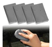 4 Packs Car Clay Bar Kit, 100g Auto Detailing Clay Bar, Car Clean Clay with Strong Adsorption for Deep Cleaning, Grade Clay Bar Cleaner, Safe for Car, RV, Boat, Glass, Wheels and All Painted Surfaces