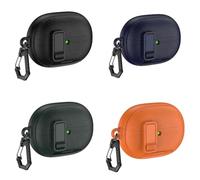 4 Packs Case for Huawei FreeBuds Pro 5, Shockproof Protective Cover with Phone Stand, Lychee Pattern dust-proof Headset Case for Outdoor Travel