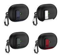 4 Packs Case for Huawei FreeBuds Pro 5, Shockproof Protective Cover with Phone Stand, Lychee Pattern dust-proof Headset Case for Outdoor Travel