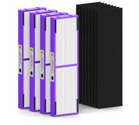 4 Packs FLT4850pt HEPA Filter B Pet Replacement Compatible with Germ-Guardian Models AC4850, AC4825, AC4870, CDAP4500, AC4900, AC4300, AP2200, FLT4850PT