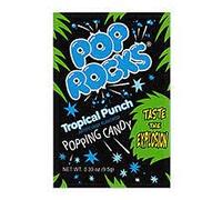 2 Pack of New POP ROCKS Flavored Real Popping Candy Taste The Explosion Original Free USA (Tropical Punch)