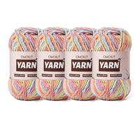 4 Packs Plush Chenille Chunky Crochet Yarn - Baby Yarn for Crocheting Soft - Velvet Yarns Knitting for Blankets Crafts - Fluffy Amigurumi Yarns 200g/262.5yds (4 Macaron)