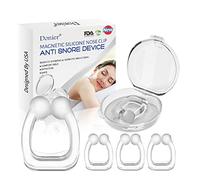 4 Packs Silicone Magnetic Anti Snore Clips, 2024 Upgrade Stop Snoring Nose Device Snore Stopper, Effective Snoring Solution Nasal Dilator, Professional Sleep Aid Relieve Snore for Men Women