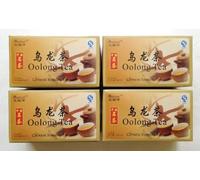 4 Packs Wu-Yi Oolong Wu Long Slimming Weight Loss Detox Diet Tea -- Total 100 Teabags Two Months Supply