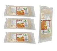 4 PACKS X TEEBA Fresh Kataifi Kadayif Shredded Fillo Dough Pastry Kadaifi Threads Taze Kadayif for Dubai Chocolate 400 GRAM