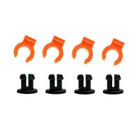 4 Pair Bowden Tube Claw Buckle 3D Printer Extruder Hot End Collet Bowden Line Connector for 3D Printing Lovers