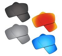 4 Pair Polarized Replacement Lenses for Oakley Gascan Sunglasses
