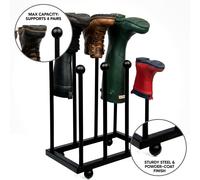 4 Pair Wellington Boot Shoe Rack Stand Storage Wellie Welly Holder Organizer