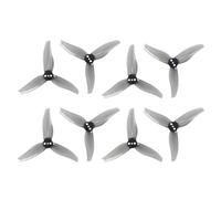 4 Pairs 2.5x2x3 3 PC Propeller 8CW 8CCW Compatible With FPV Freestyle 2.5inch Drone 1106 1404(4pairs Gray)
