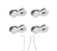 4 Pairs Bicycle Chain Lock 12-Speed Niverselles Chain Link | For connecting and opening 12-speed bicycle chains, for Shimano/SRAM 12-speed chains, with chain clamp and chain hook