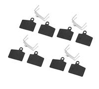 4 Pairs Bicycle Disc Brake Pads Kits, High Performance Brake Pads, Resin Disc Brakes Pad Replacement, Convenience, for Mountain Bike