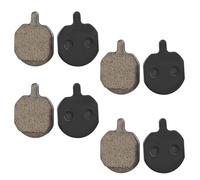 4 Pairs Bicycle Disc Brake Pads, Quality Replacement Mountain Bike Brake Pads Compatible with Hayes Sole MX2/3/4/5 CX5 GX-C GX2