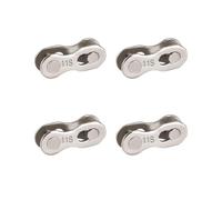 4 Pairs Bike Chain, 11 Speed Chain Quick Link, Reusable Compatible Mountain Bike Chain Connector for Trail Repairs