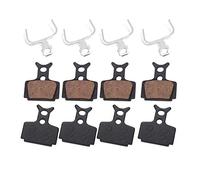 4 Pairs Bike Disc Brake Pads Kits for Formula R1 R1R RO RX T1 Bicycles Quiet Smooth Braking