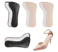 4 Pairs Insoles for Sandals, High Heels, and Shoes, Breathable Self-Adhesive Insoles, Cushioning Shoe Inserts for Women, Anti-Slip and Sweat-Absorbent, Comfortable and Durable Foot Pads