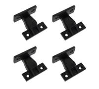 4 Pairs Keku AS Bath Panel Clips Push in Plinth Fastener Fittings Press Fit Kitchen Plinth Clips Quick Fitting Furniture Connector for Cupboard Cabinets Wardrobe Bath Bed Table Load Capability 20kg