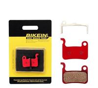 4 Pairs Mountain Bike Brake Blocks, Ceramic Friction Pads for Shimano XTR/XT/SLX/Deore & Zoom HB-870, Red