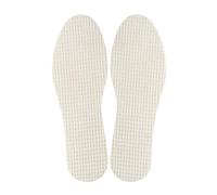 4 Pairs Odor Resistant Terry Cloth Latex Insoles Lightweight Design Shoe Inserts Cushion for Barefoot Shoes Size 35-46