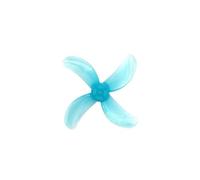 4 Pairs Of 40mm 1608 Three-blade / 1609 Four-blade PC Propellers 1mm 1.5mm Fit For FPV Racing Freestyle Drone(1609-4 Blue 1.5mm)