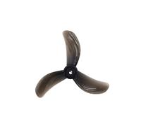 4 Pairs Of 40mm 1608 Three-blade / 1609 Four-blade PC Propellers 1mm 1.5mm Fit For FPV Racing Freestyle Drone(1608-3 Balck 1.5mm)