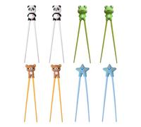 4 Pairs of Children's Practice Chopsticks, Cute Cartoon Sushi Chopsticks, Diet Enlightenment Tools, Commemorative Gifts, Learning Sets.