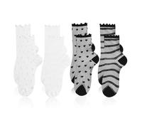 4 Pairs Of Lace Stockings, Heart-Shaped Striped Casual, Simple And Fashionable For Women, Cute And Sexy Transparent Socks, Clothing And Dressing Accessories.