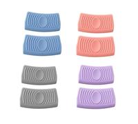 4 Pairs of Pot Handle Protective Covers, Silicone Anti-Scald Covers, Pot Handle Heat Insulation Covers, Baking Pan Heat Insulation Covers, Kitchen Supplies, Baking Accessories