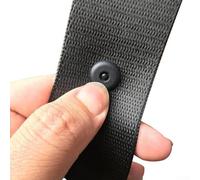 4 Pairs of Seat Belt Button Stops for Enhanced Vehicle Safety and Comfort