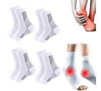 4 Pairs Plantar Fasciitis Socks, Neuropathy Socks for Women and Men,Soothe Relief Socks for Neuropathy Pain Women,Plantar Fasciitis Relief Compression Socks for Arch Pain, Foot Swelling & Fatigue